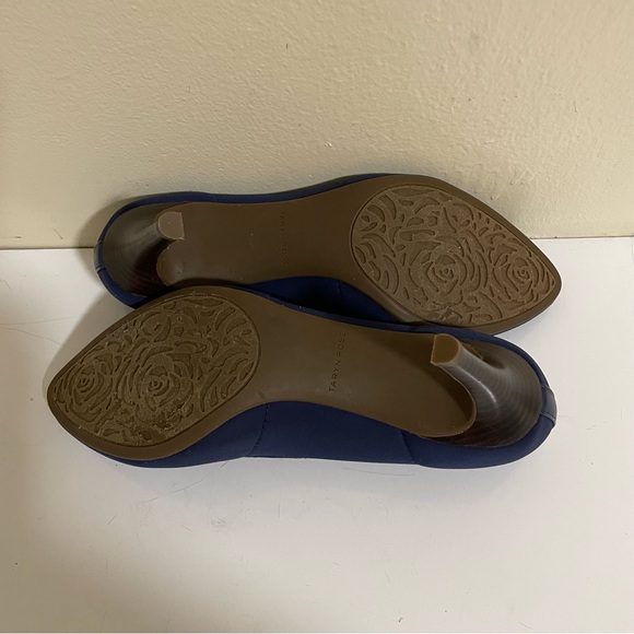 Taryn Rose Blue Soft Pump Heels Size 9 New - Picture 4 of 5